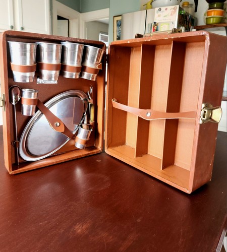 Vintage 1950s trav bar - vintage,